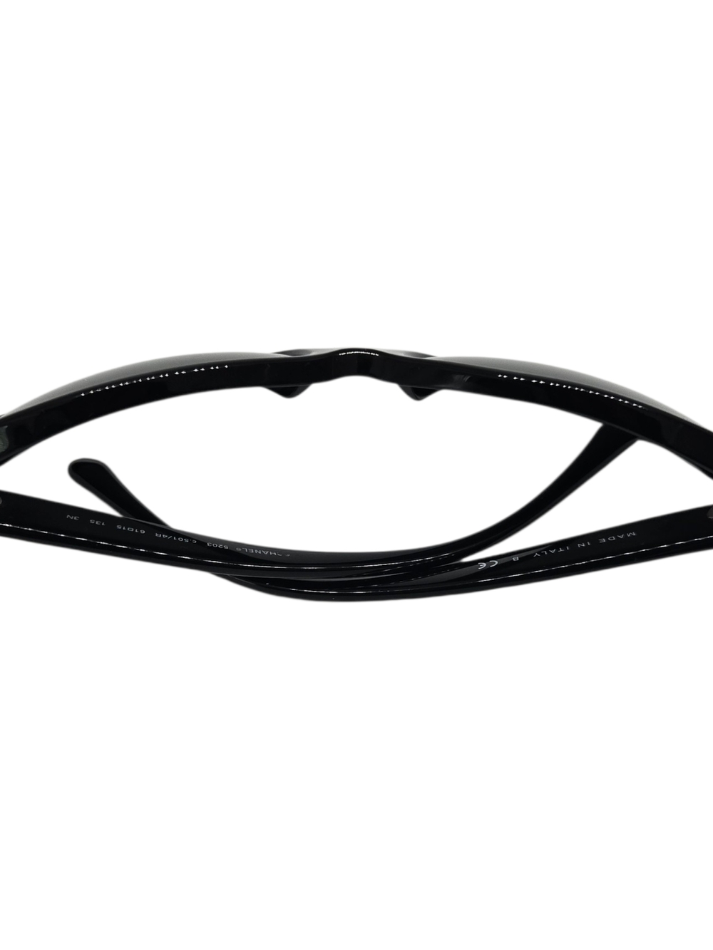CHANEL Black Oversized Women's Sunglasses With COA - Picture 3 of 16